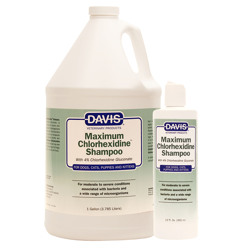 [Chính hãng] DAVIS CHLORHEXIDINE (335ml) Sữa Tắm Viêm Da Cho Chó Mèo