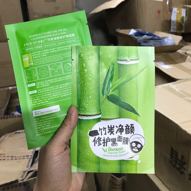 Mặt Nạ Tre Xanh Bamboo FAYILAN