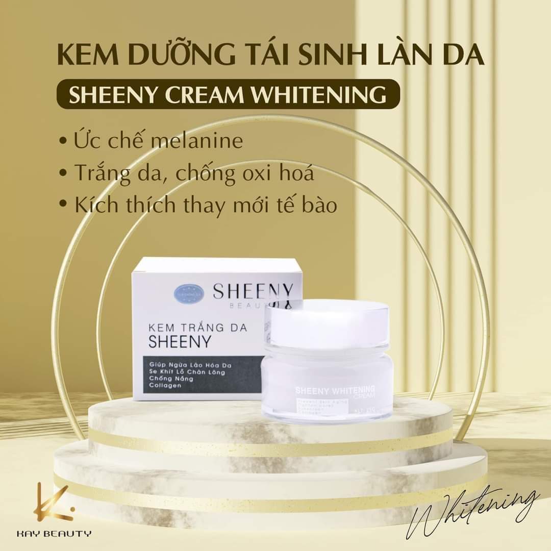 kem face dưỡng da sheeny