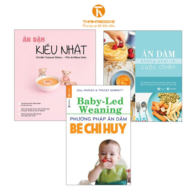 Sách - combo ăn dặm - thái hà books