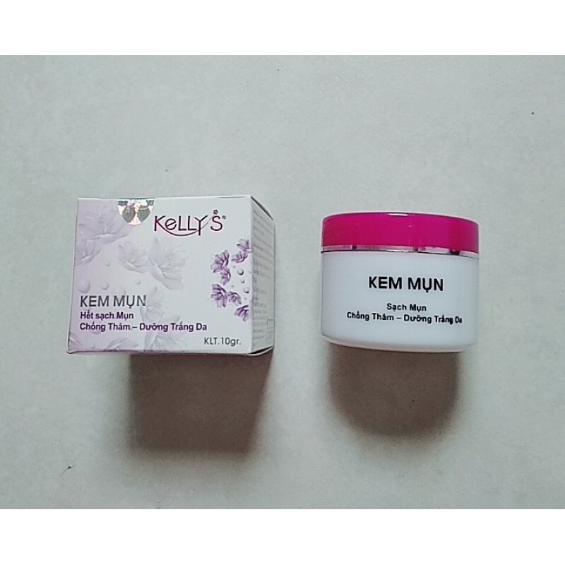 Kem mụn - chống thâm - dưỡng trắng Kelly’s 12g