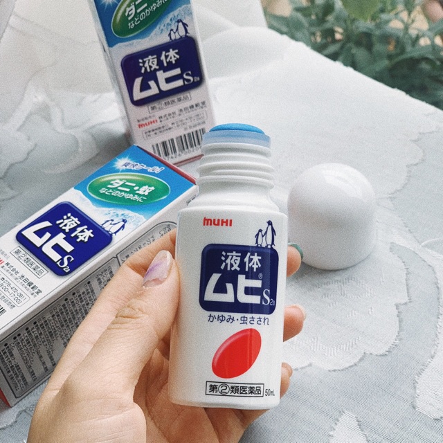 LĂN  BÔI MUỖI ĐỐT, CÔN TRÙNG CẮN MUHI Nhật Bản