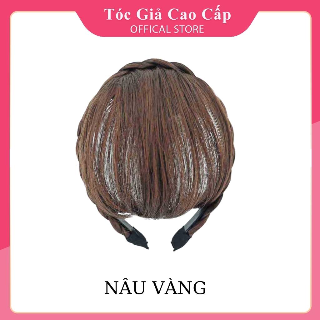 Tóc mái giả tết tóc kèm băng đô, PH999