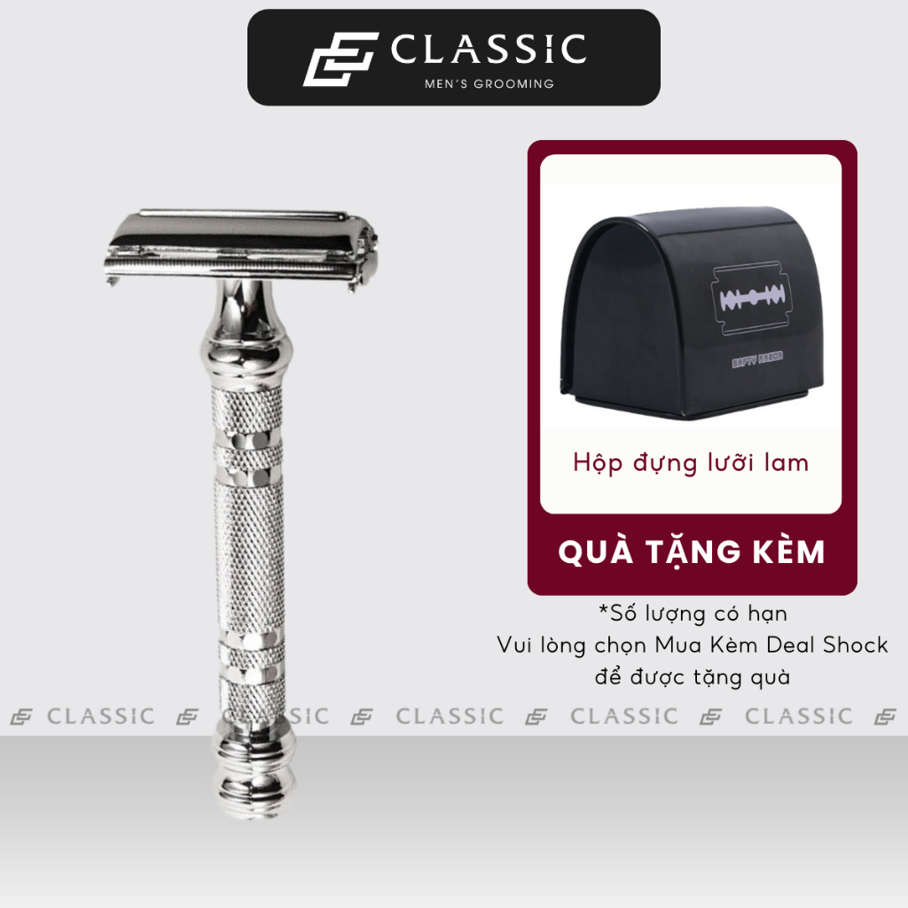 Dao cạo râu parker 66r safety razor