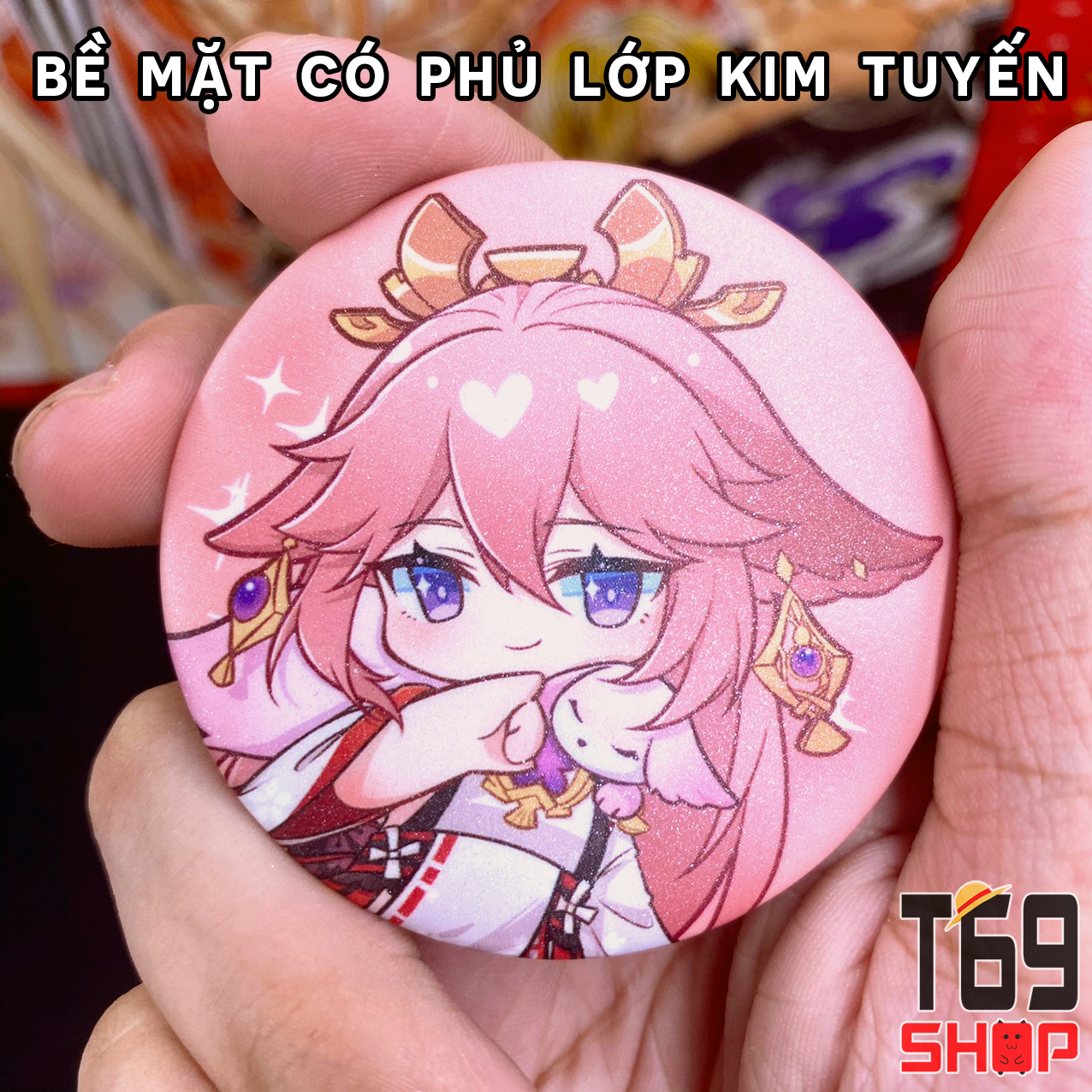 Huy hiệu game Genshin Impact - Nhóm 3 (Size 5.8cm) [T69 Shop]