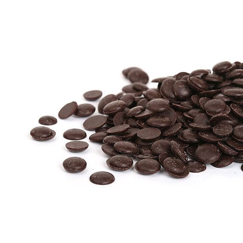 Socola Nút Đen 55% Chia Nhỏ Gói 100G