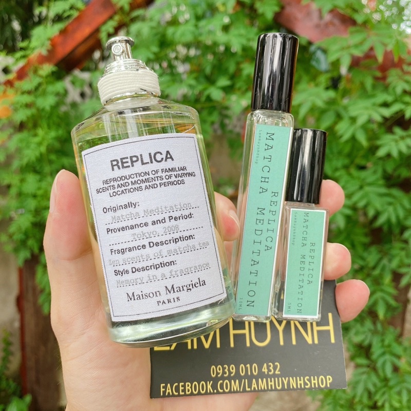 Mẫu Thử Nước Hoa REPLICA MATCHA MEDITATION 5ml - 10ml