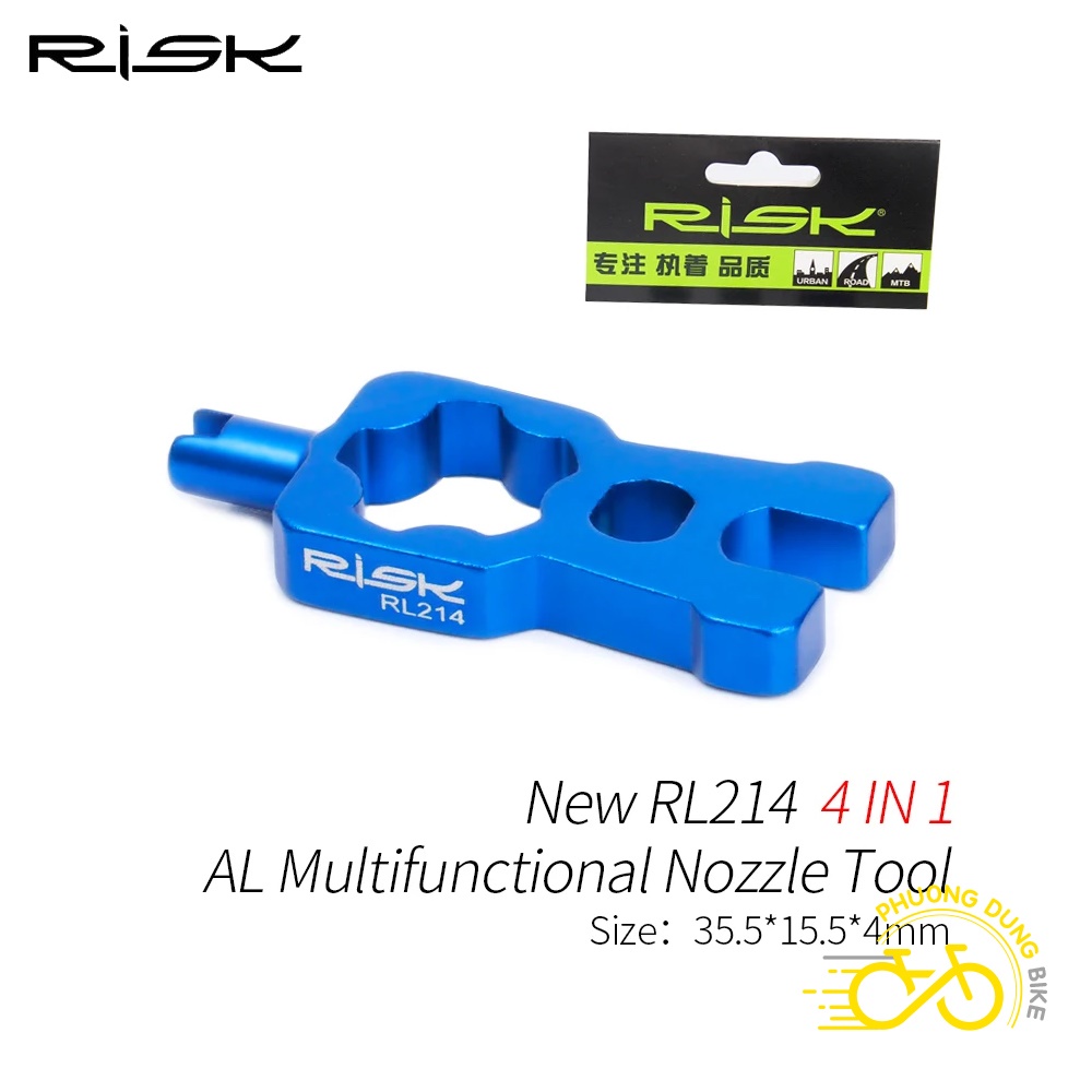 Dụng cụ tháo lõi van RISK - Lõi van xe đạp xe máy