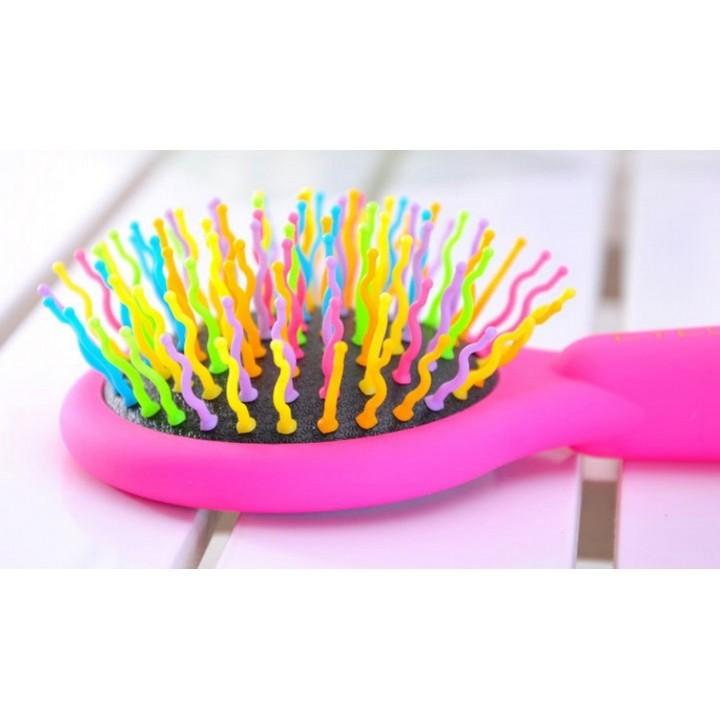 Lược chải rainbow có gương