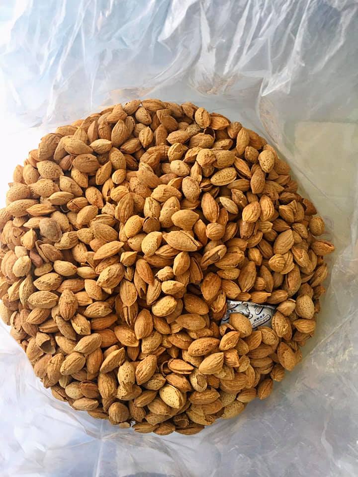 500g hạt hạnh nhân mỏng vỏ rang bơ