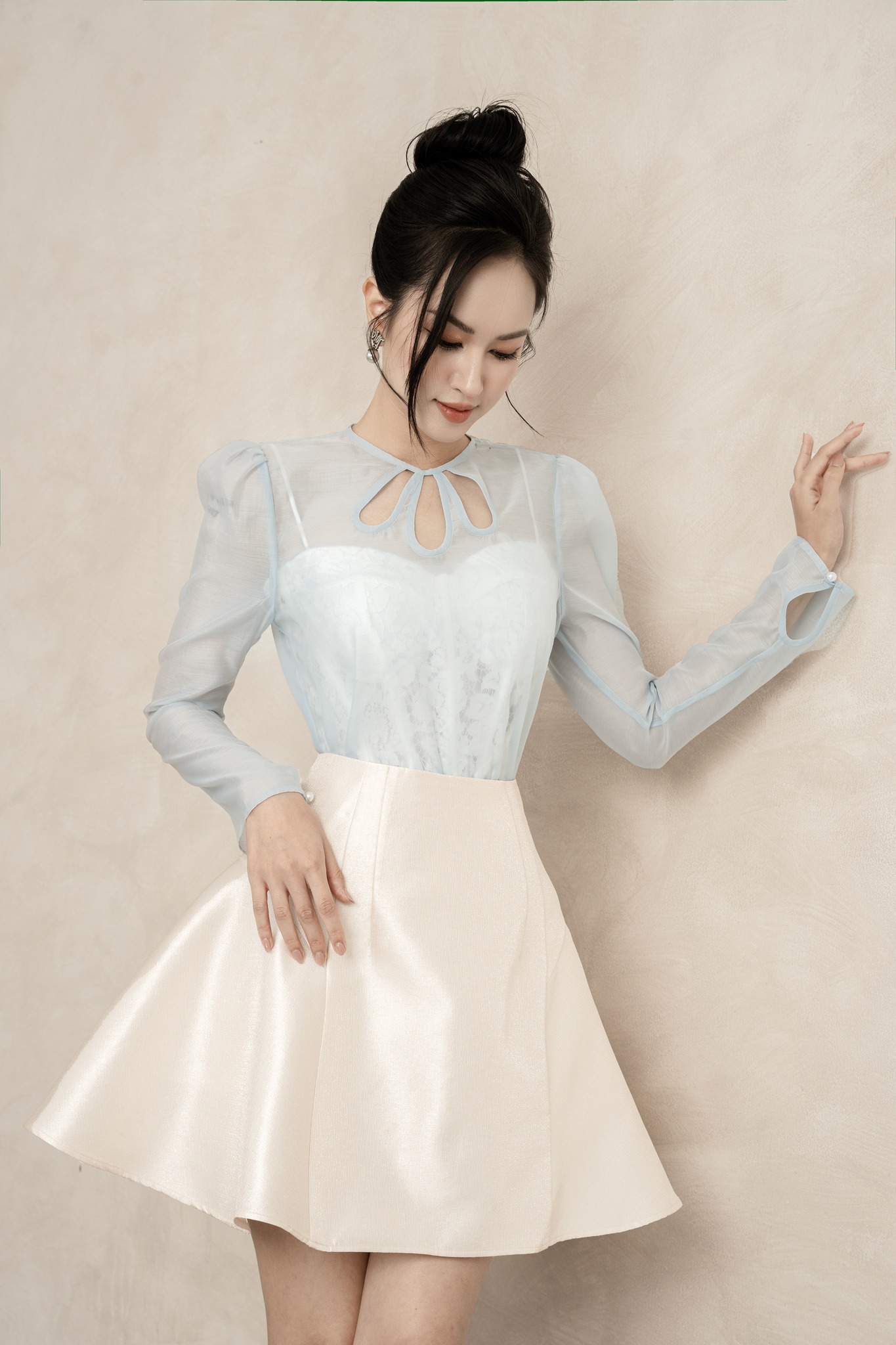 Voucher siêu sale 15% OLV - Chân váy Giana Skirt