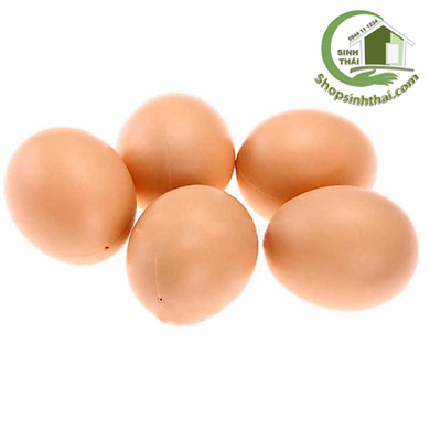 Trứng gà giả làm dấu ổ gà nòi ( 1 quả ) - chọn màu