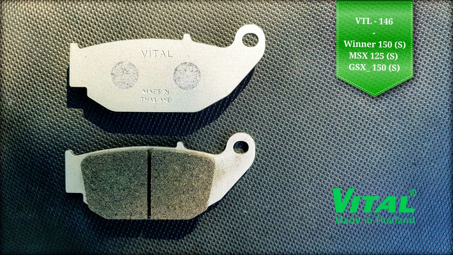 Bố thắng dĩa sau honda Winner 150 /Winner V1 /Winner X — chính hãng thái lan hiệu vital