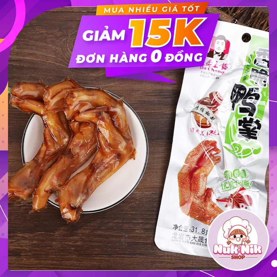 [HCM] Chân Vịt Dacheng màu xanh (ít cay)