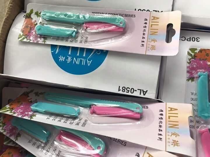 Cây Dao Cạo Chân Mày Thẳng Alin Tiện Dụng 1X29