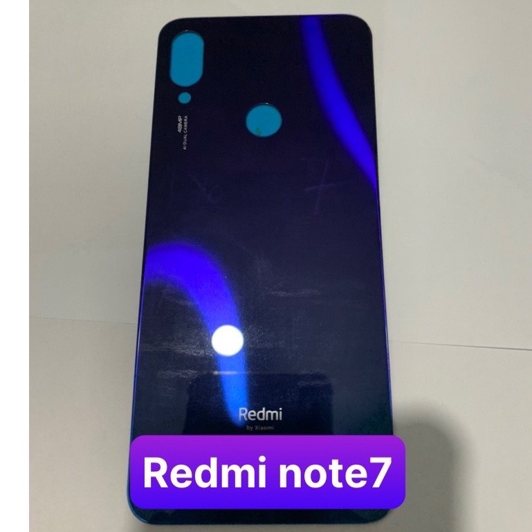 Full bộ xương vỏ zin hãng xiaomi redmi note 7  ( gồm;,phím bấm âm lượng ,lưng,sườn, kính cam, khay sim)