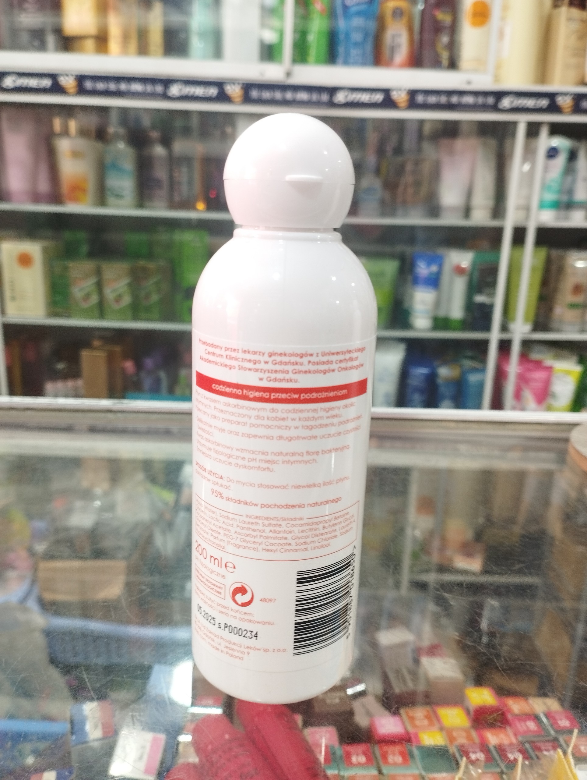 Dung dịch vệ sinh dạng sữa Intima Ziaja 200ml