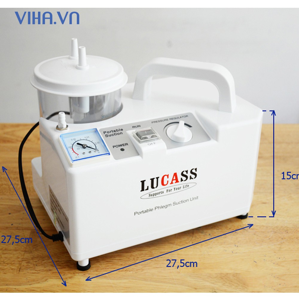 Máy hút dịch 1 bình Lucass SS-6A