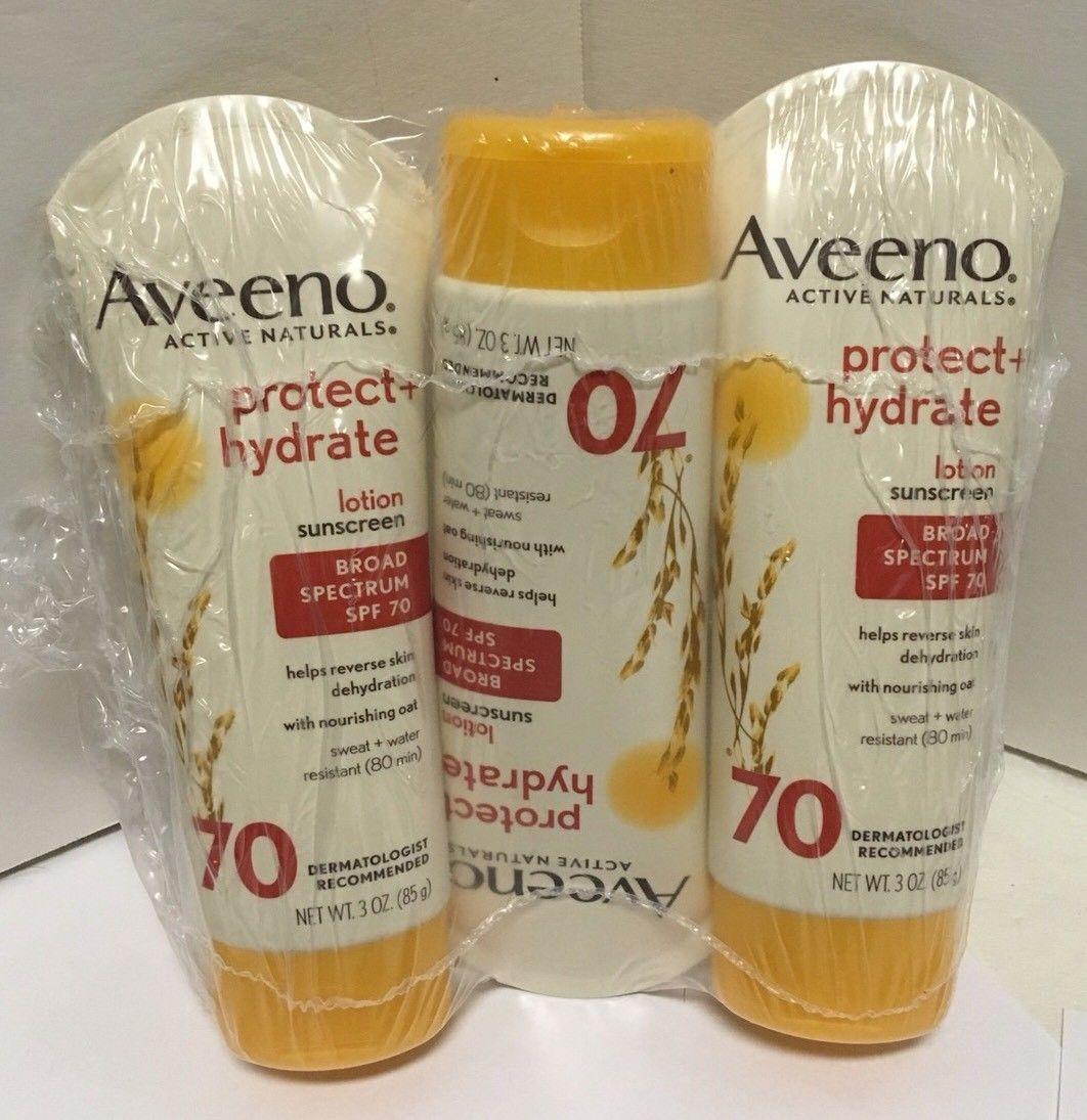 Kem chống nắng Aveeno Protect + Hydrate SPF 70 Lotion Sunscreen - 88ml