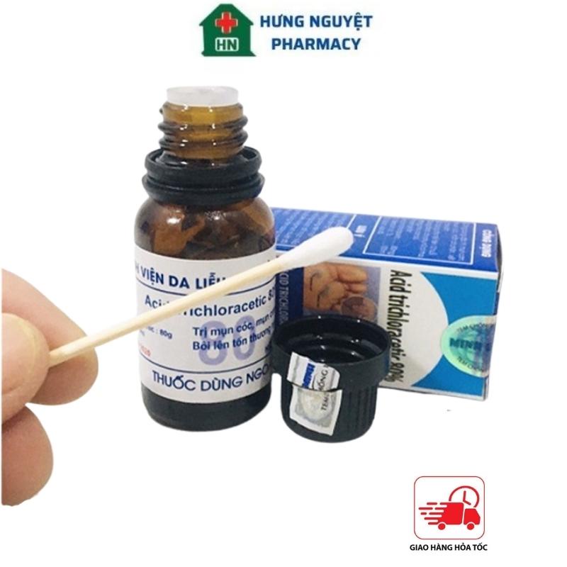 Lọ chấm mụn cơm, mụn cóc, mụn thịt, chai chân Acid Trichloracetic 80%