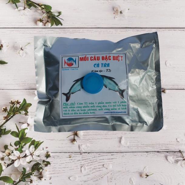 Mồi câu cá đặc biệt cá tra (cám tộc) 250g