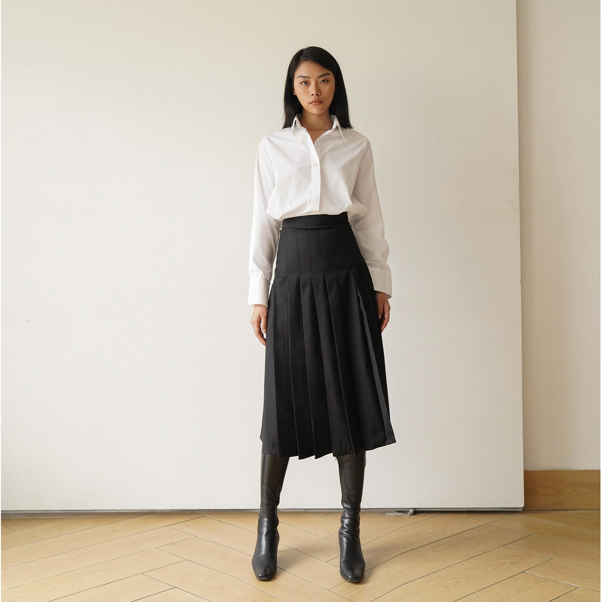 At Least Pleated Skirt Chân Váy Xếp Li