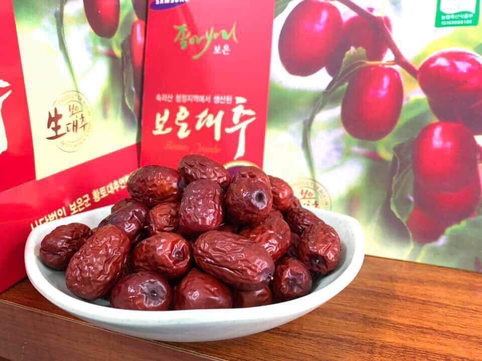 Táo đỏ sấy khô Hàn Quốc - 1000g
