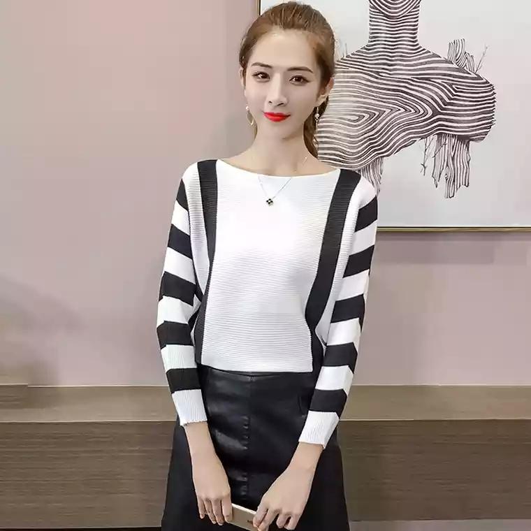 Áo len sọc Quảng Châu