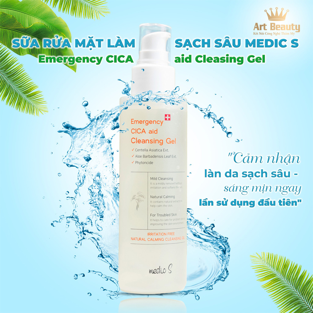 [Chính hãng] Sữa rửa mặt Medic S nhập khẩu Hàn Quốc