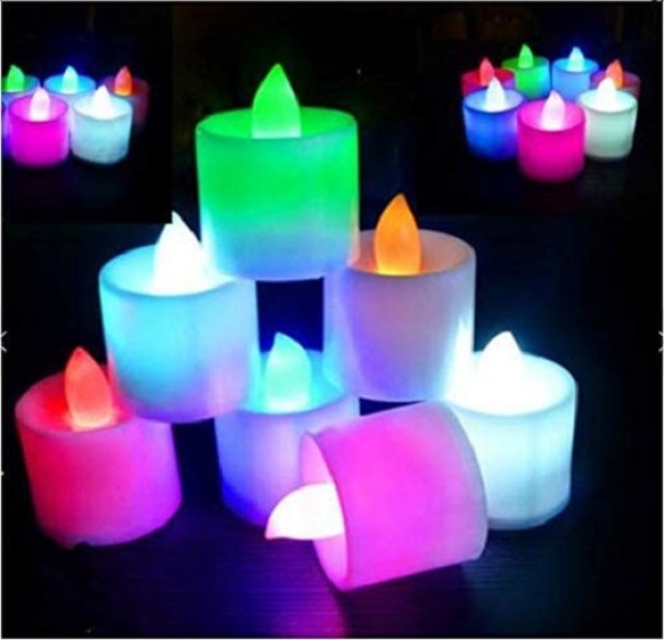 [HCM](Chọn Màu) 1 Cây Đèn Led Nến Điện Tử Mini Tặng Pin Dùng Tỏ Tình Trang Trí Cưới Hỏi Lễ Tiệc Candle Tealight