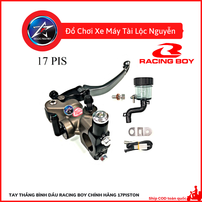 [HCM]TAY THẮNG RACING BOY BÌNH DẦU RỜI 17 PISTON