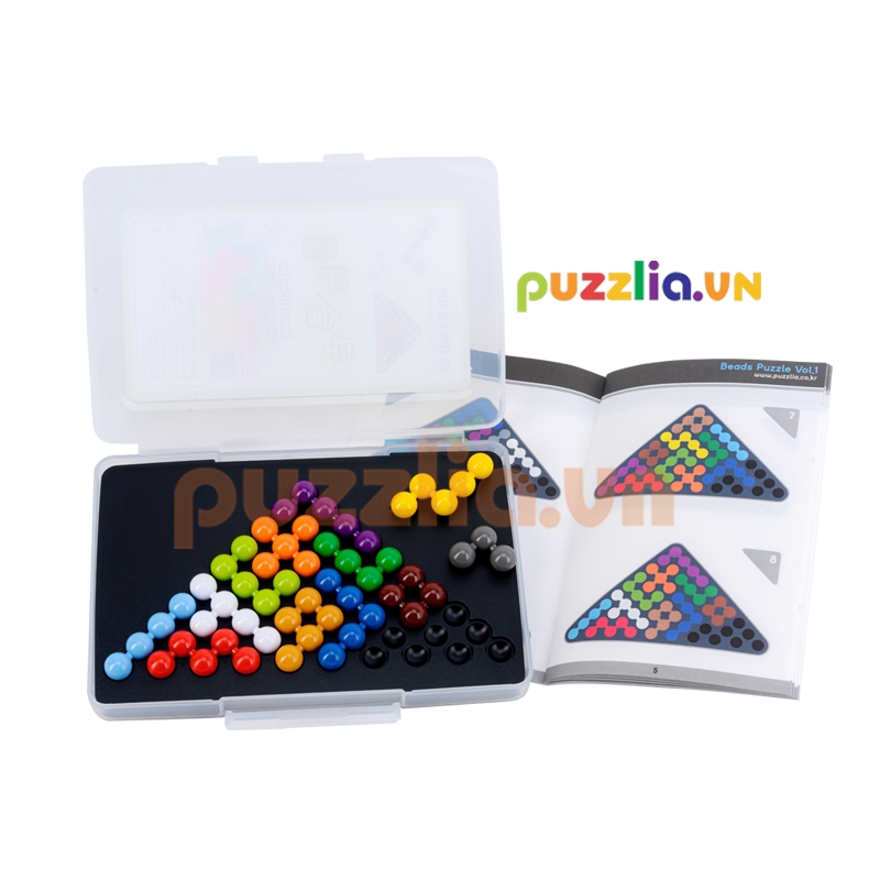 Đồ chơi Puzzlia Beads Puzzle Triangle 2D3D ( Tam giác 3D )