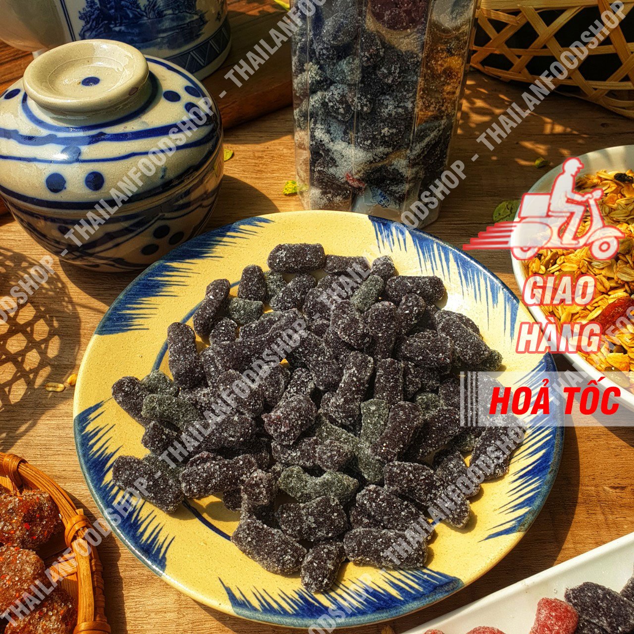 Kẹo Dâu Tằm Đặc Sản Đà Lạt - Lon 500gr
