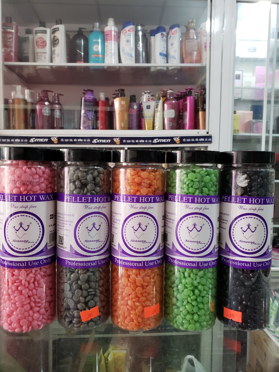 [HCM]Sáp wax tẩy lông trái cây Pellet Hot Wax 400g dạng viên siêu hot