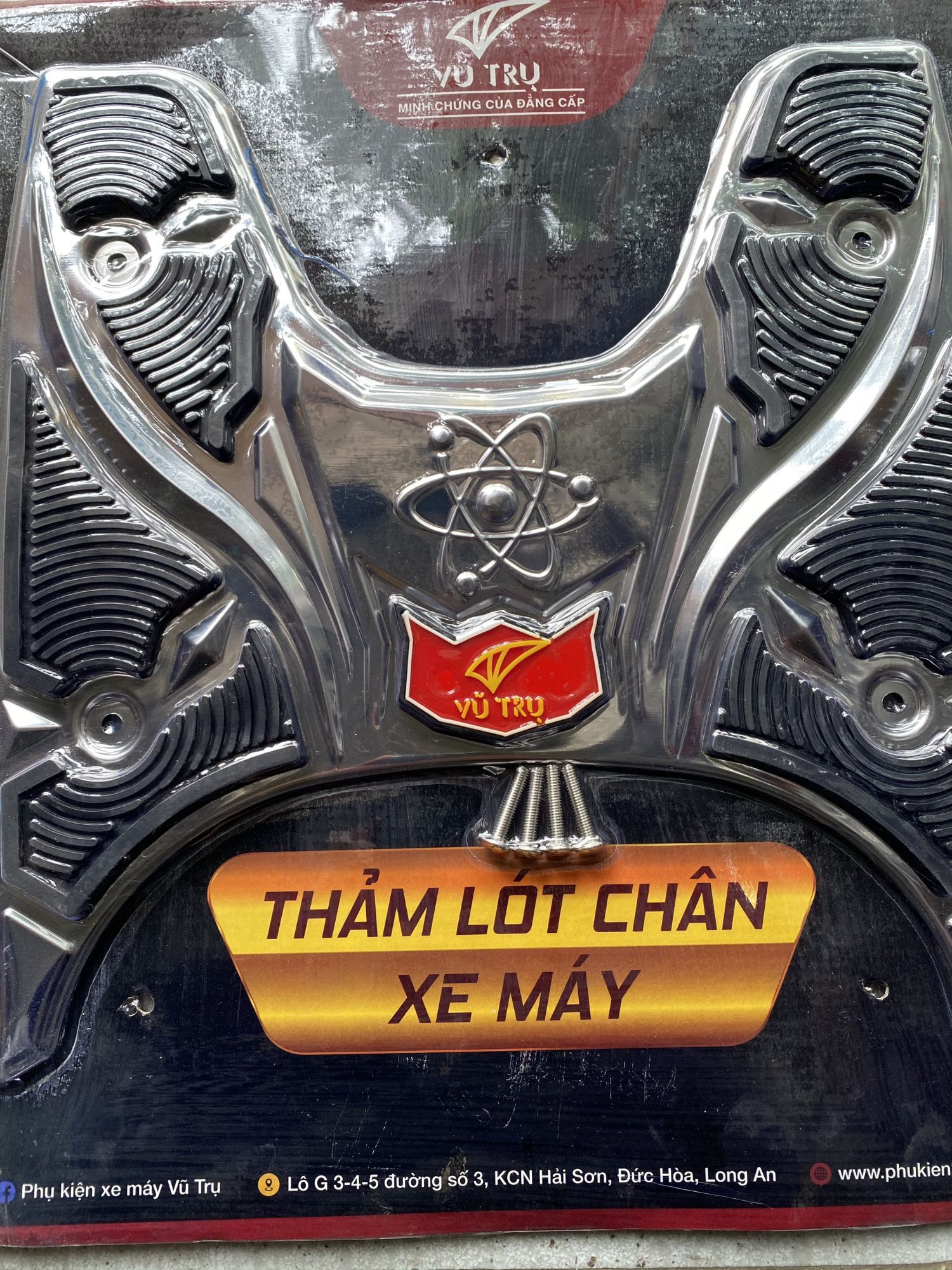 thảm để chân vision 2023-2021 inox