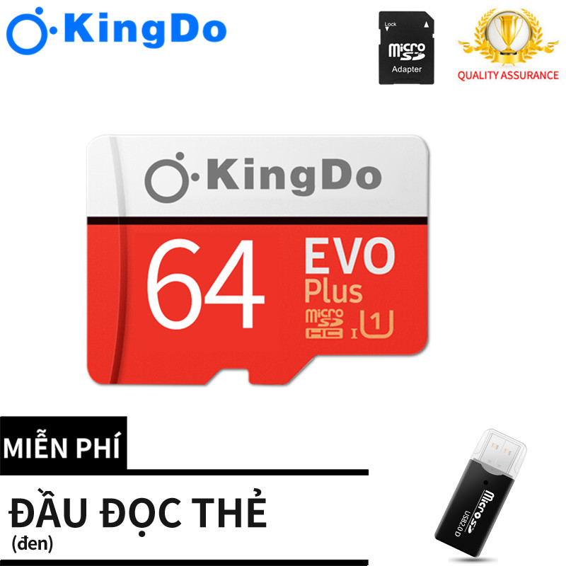 EVO PLUS 64GB Memory Micro SD Card XC Class 10 64G + Reader