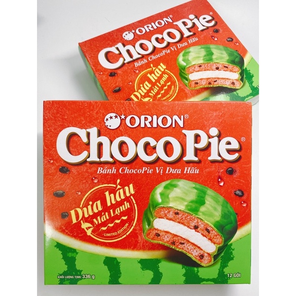 Bánh choco pie orion vị dưa hấu