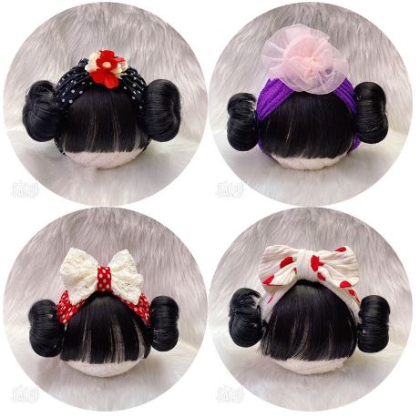 [HCM]Turban gắn tóc giả cho bé yêu