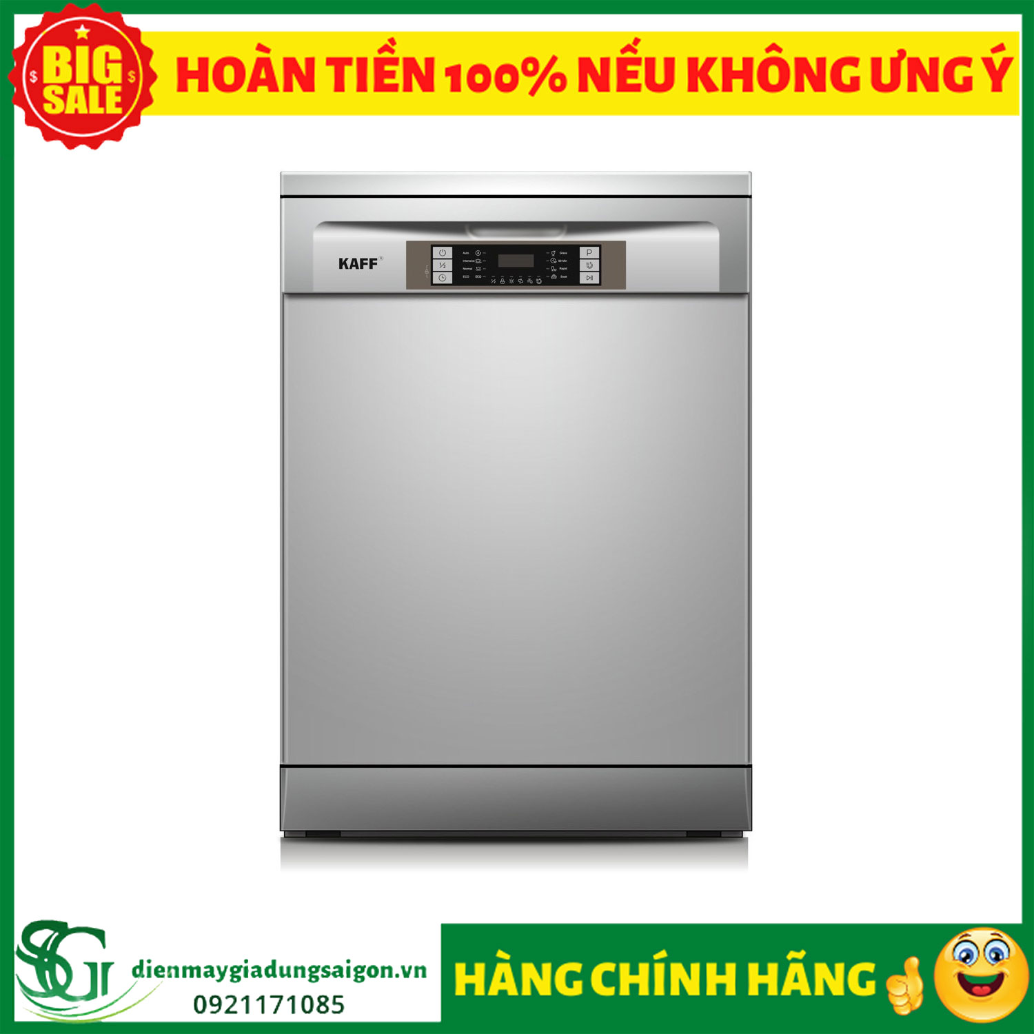 [HCM]Máy rửa chén kaff kf-w60c3a401l