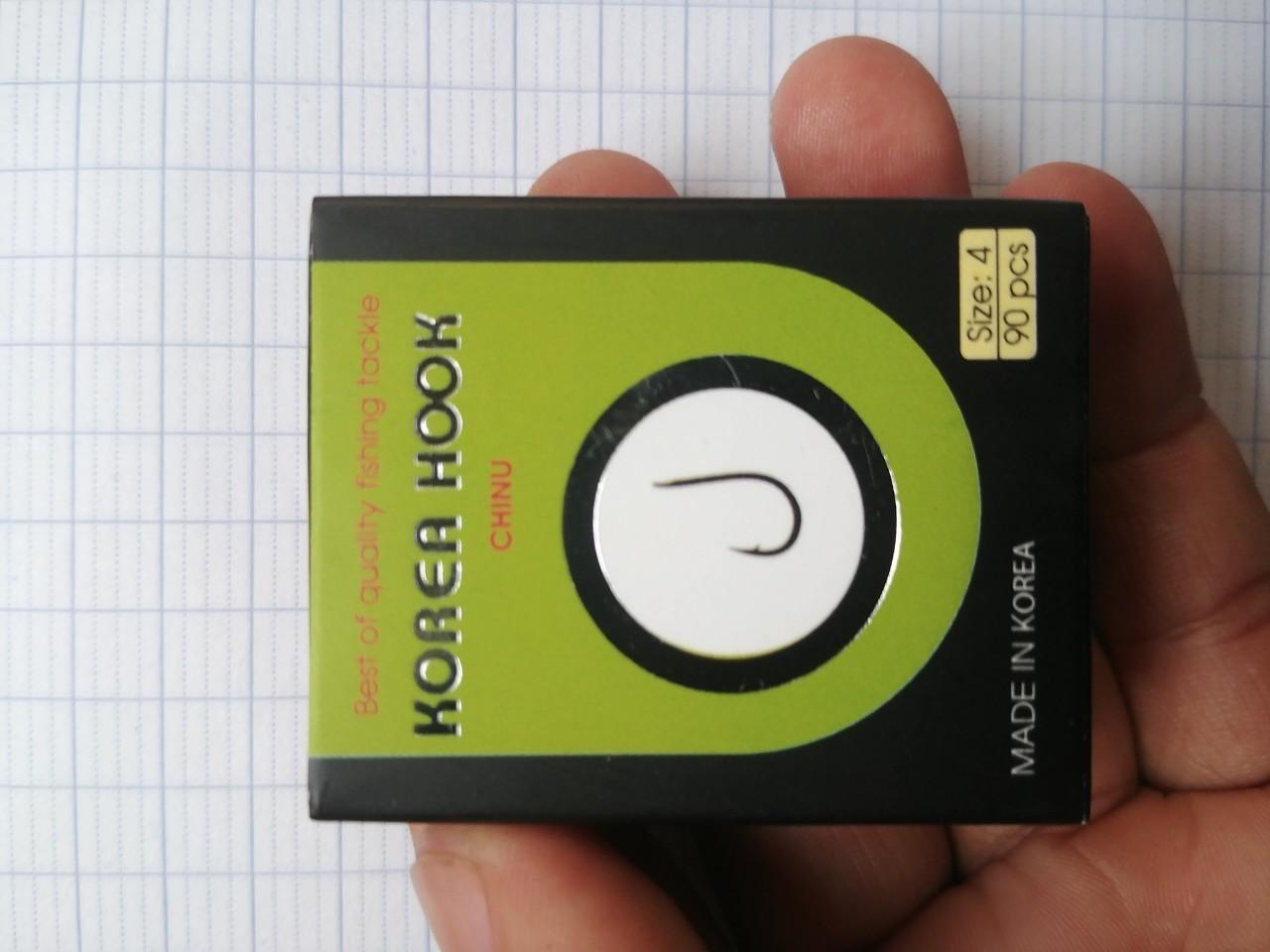 Lưỡi câu cá CHINU HOOK HÀN QUỐC - nhiều size lựa chọn