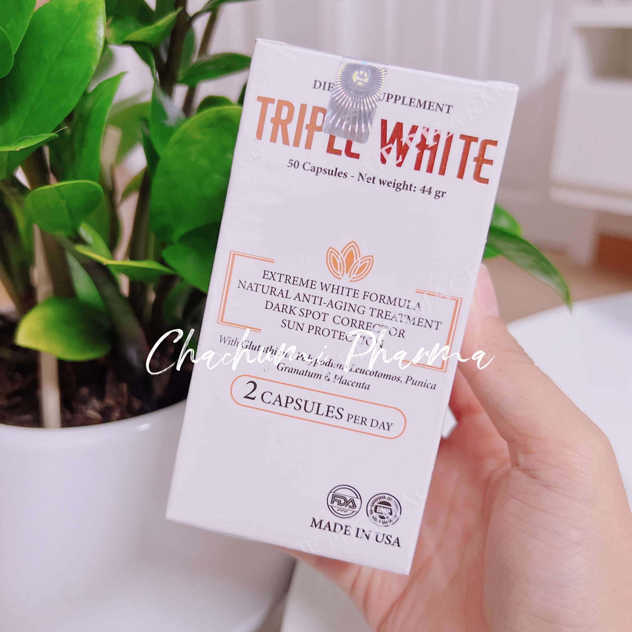 [TPHCM] Triple White Trắng Da Và Chống Nắng