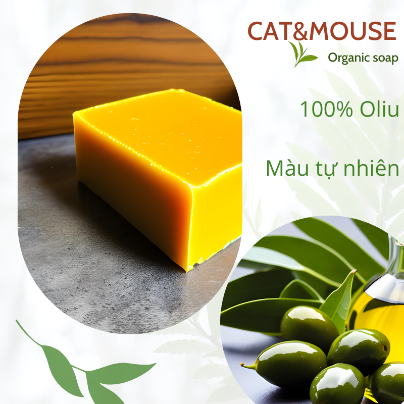 Xà phòng nghệ giảm mụn lưng, thâm mông, trắng da 100g - combo 5 hộp