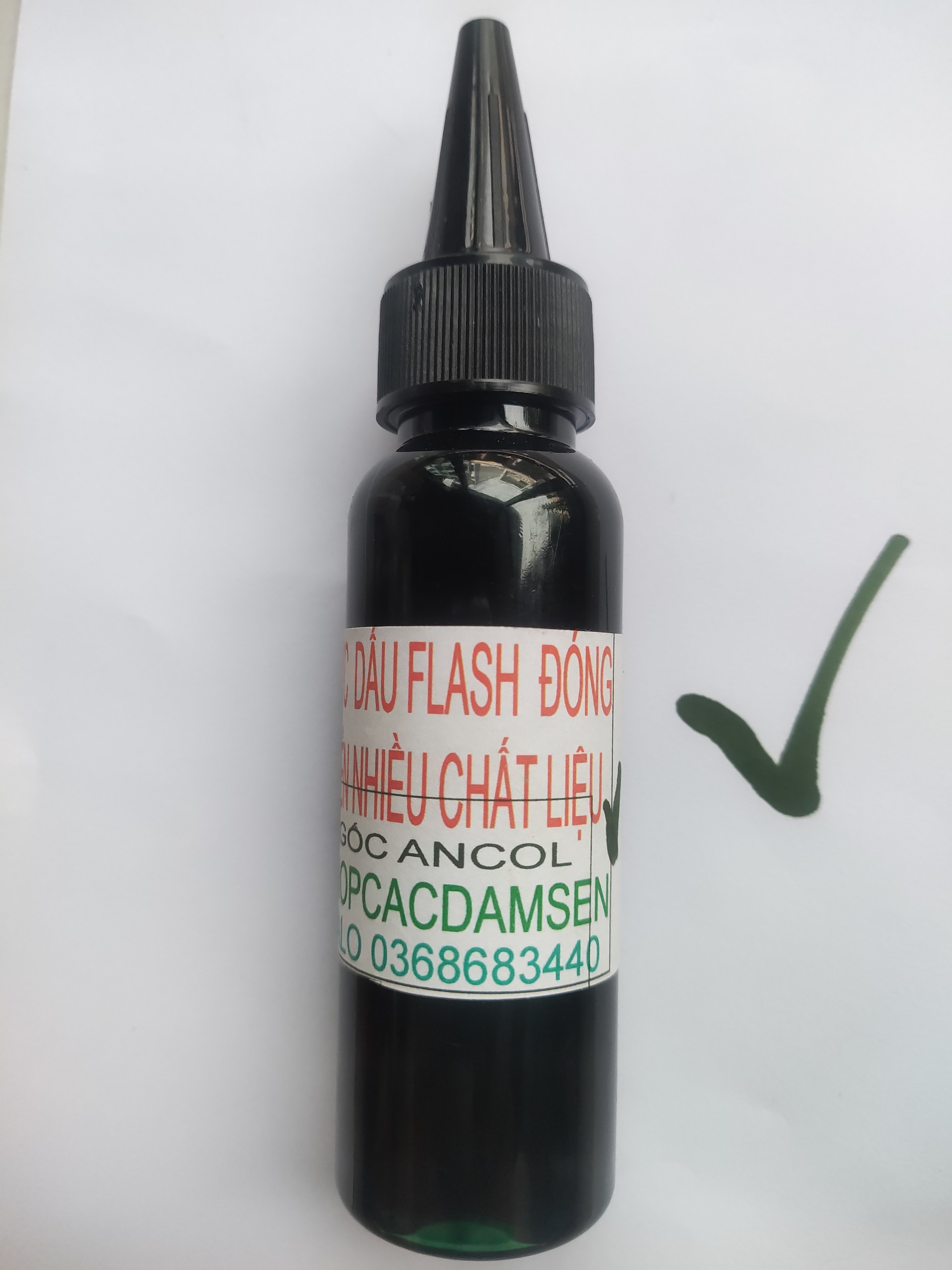 Mực đóng dấu flash lọ 60ml