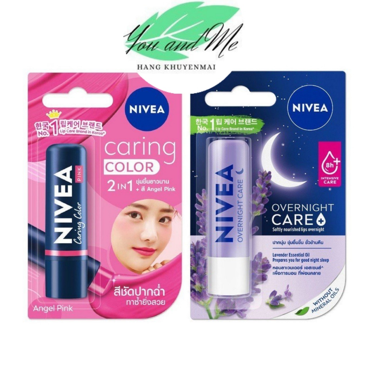Son dưỡng ẩm và trang điểm môi NIVEA 4.8g