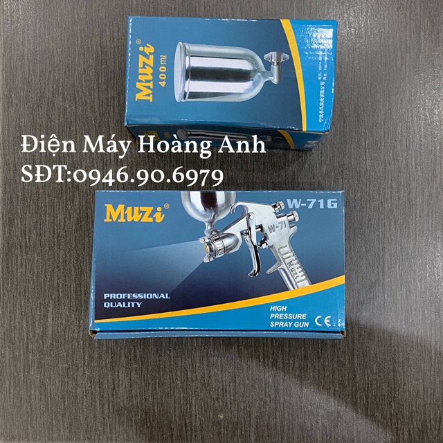 MÁY PHUN SƠN W71 MUZI HANG CHINH HANG