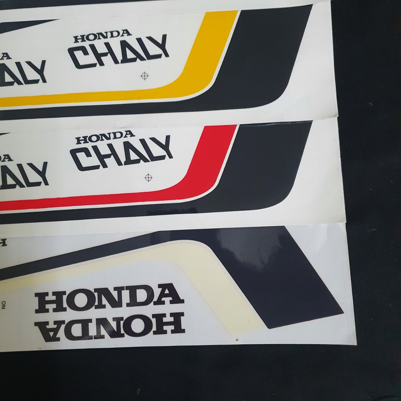 (TEM GIẤY) BỘ TEM DÀN ÁO XE CHALY - TEM CHALY MẪU ZIN