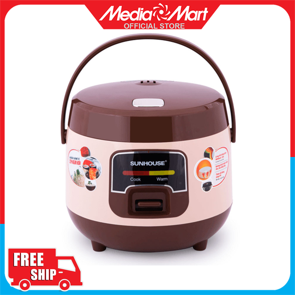 Nồi cơm điện cơ 1L Sunhouse SHD8208C