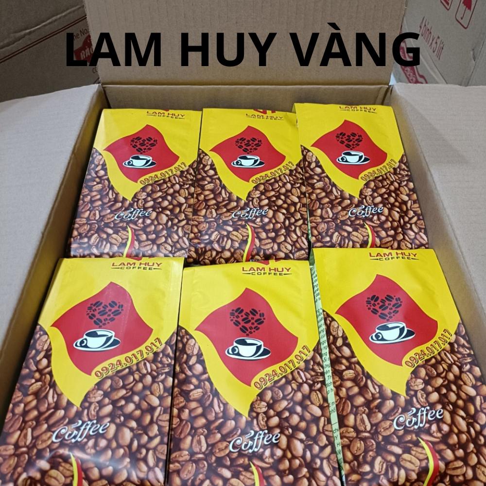1kg cà phê chồn - Lam Huy rang xay pha phin thơm ngon đậm đà