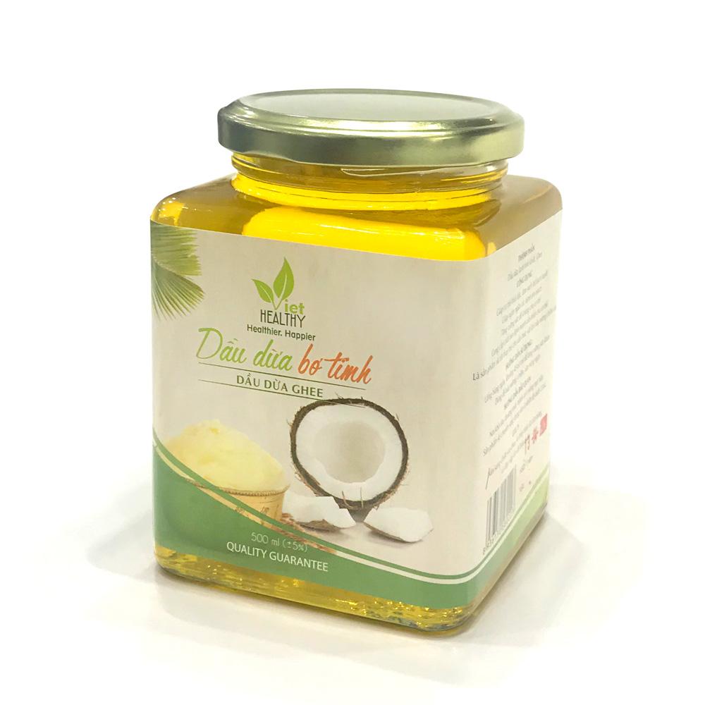 Dầu dừa Ghee Viet Healthy 500ml