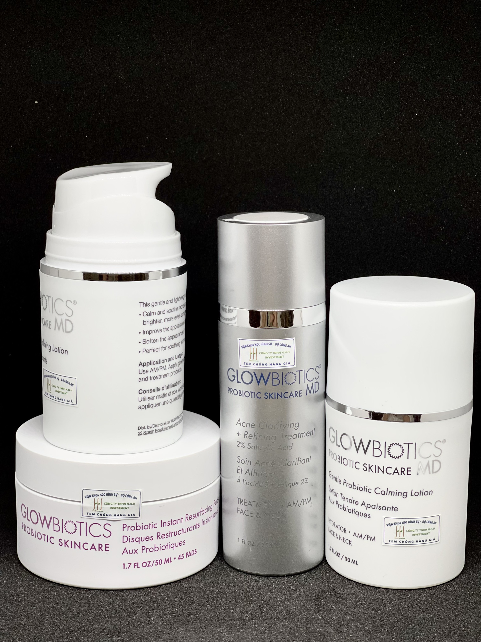 Serum kiểm soát bã nhờn GLOWBIOTICS Acne Clarifying + Refining Treament (30ml) [ NHẬP KHẨU]